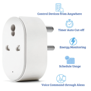 Tuya Smart Plug Features Remote Control Timer Energy Monitoring Schedule Alexa