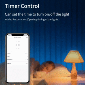 Smart Light Bulb Timer Control Automation Schedule Wake Up Light Bedroom