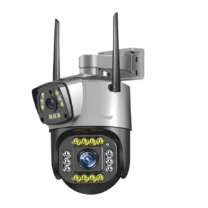 HOMIQ Dual Lens Wireless Security Camera with HD Night Vision and App Control