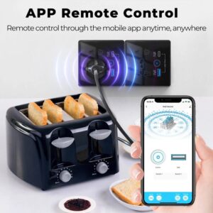 Universal Wall Socket APP Remote Control Toaster Smart Life Kitchen Automation