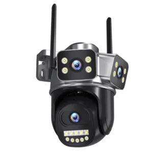 Front Image of three lens IP65 Camera