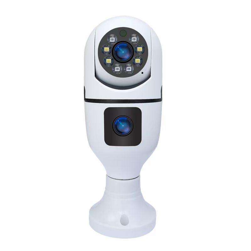 Smart Dual Lens Bulb Camera 4mp Smart Dual lens Bulb Camera